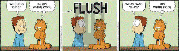 Garfield on Wednesday March 11, 2020 Comic Strip