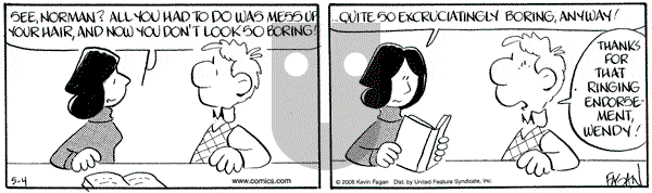 Drabble on Thursday May 4, 2006 Comic Strip