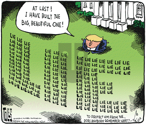 Tom Toles on Wednesday December 18, 2019 Comic Strip