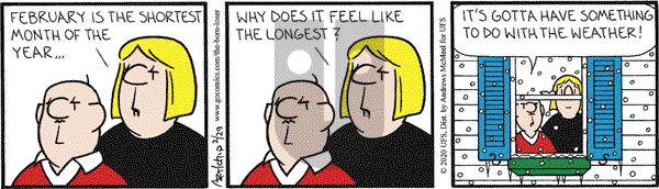 The Born Loser on Saturday February 29, 2020 Comic Strip