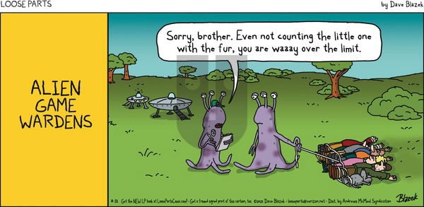 Loose Parts on Sunday August 31, 2025 Comic Strip