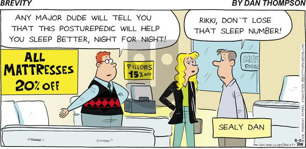 Brevity on Sunday August 5, 2018 Comic Strip