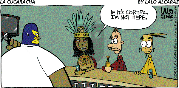 La Cucaracha on Sunday May 25, 2003 Comic Strip