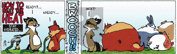 Over the Hedge on Friday August 14, 2015 Comic Strip