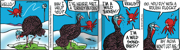 Rose is Rose on Friday February 9, 2018 Comic Strip