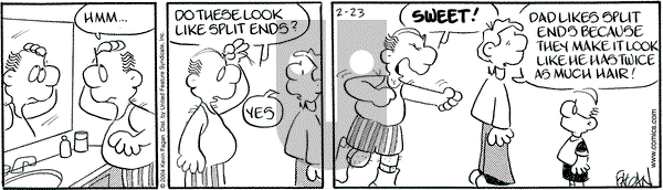 Drabble on Monday August 30, 2004 Comic Strip