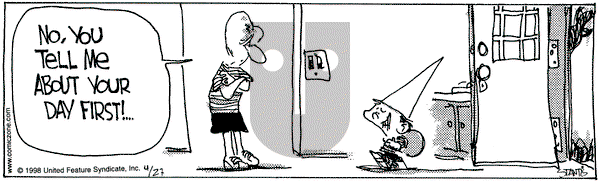 The Buckets - Monday April 27, 1998 Comic Strip