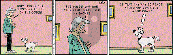 Grand Avenue on Saturday April 29, 2023 Comic Strip