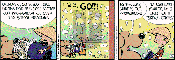 DeFlocked on Wednesday September 7, 2016 Comic Strip