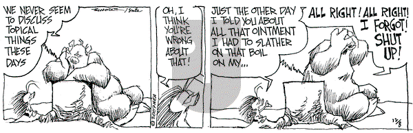 The Grizzwells on Saturday December 8, 2007 Comic Strip