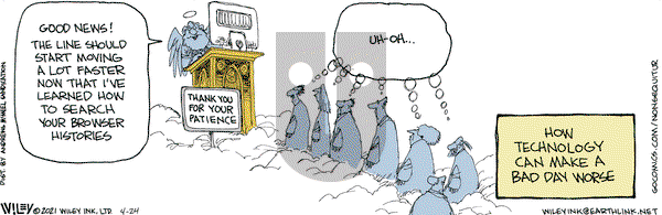 Non Sequitur - Saturday April 24, 2021 Comic Strip