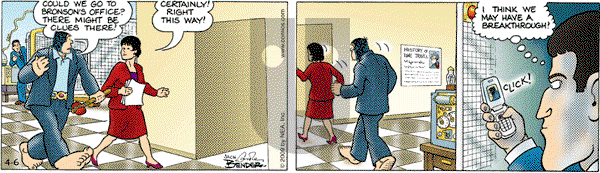 Alley Oop on Monday April 6, 2009 Comic Strip