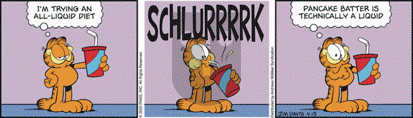 Garfield - Wednesday April 13, 2022 Comic Strip