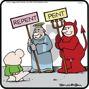 Ziggy on Thursday November 12, 2015 Comic Strip
