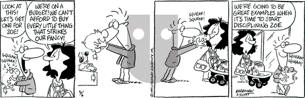 Baby Blues on Wednesday February 6, 1991 Comic Strip