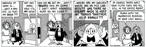 Cathy Classics - Saturday August 16, 1997 Comic Strip