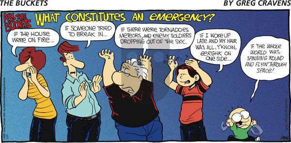 The Buckets on Sunday August 29, 2021 Comic Strip