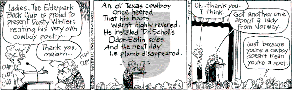 The Elderberries on Friday July 15, 2005 Comic Strip