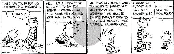 Calvin and Hobbes - Friday July 14, 1995 Comic Strip