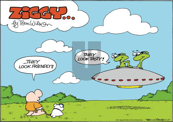 Ziggy on Sunday June 26, 2011 Comic Strip