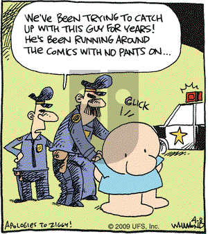Reality Check on Wednesday April 8, 2009 Comic Strip