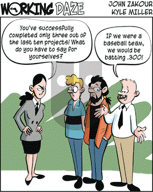Working Daze on Friday August 15, 2003 Comic Strip