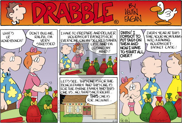 Drabble on Sunday December 14, 2008 Comic Strip
