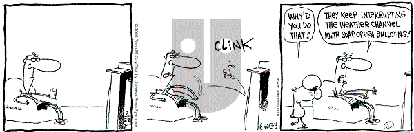 The Duplex on Saturday July 22, 2000 Comic Strip