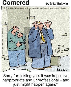 Cornered on Friday June 18, 2021 Comic Strip