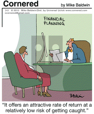 Cornered on Tuesday March 3, 2015 Comic Strip