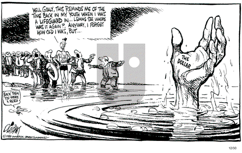 Pat Oliphant on Wednesday December 30, 1987 Comic Strip