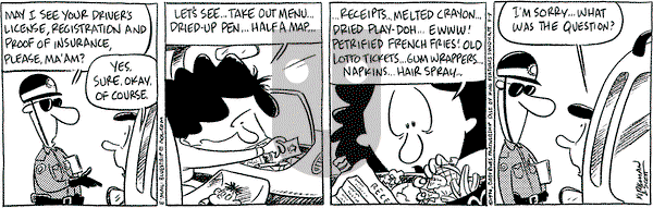 Baby Blues on Tuesday April 9, 1996 Comic Strip