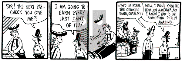 Overboard on Tuesday November 16, 1999 Comic Strip