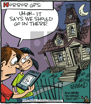 Reality Check on Monday October 28, 2019 Comic Strip