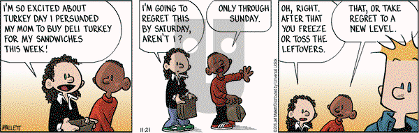 Frazz on Monday November 21, 2016 Comic Strip