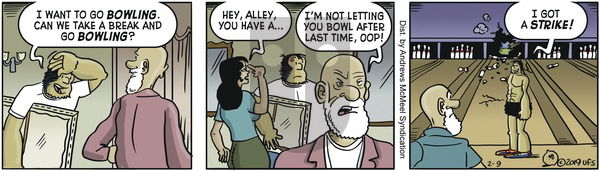 Alley Oop - Saturday February 9, 2019 Comic Strip