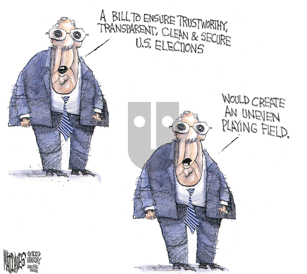 Matt Davies on Friday July 26, 2019 Comic Strip
