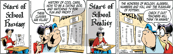 Baldo - Monday September 10, 2001 Comic Strip