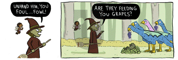 Curses on Friday May 9, 2025 Comic Strip