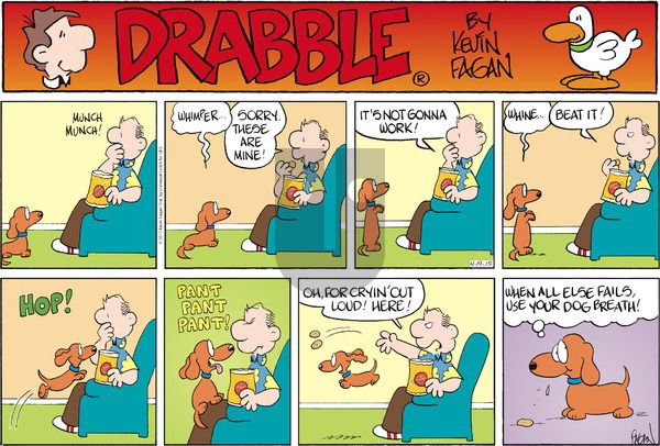 Drabble on Sunday April 19, 2015 Comic Strip