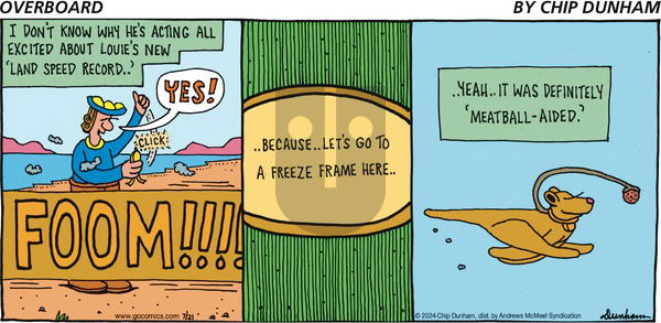 Overboard - Sunday July 21, 2024 Comic Strip