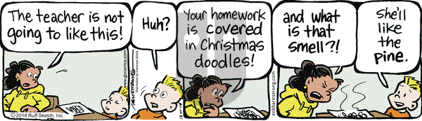 JumpStart on Thursday December 11, 2014 Comic Strip