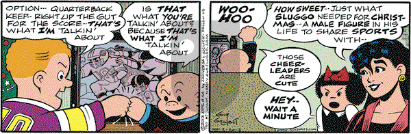 Nancy on Wednesday January 2, 2013 Comic Strip