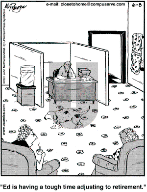 Close to Home on Friday June 8, 2001 Comic Strip