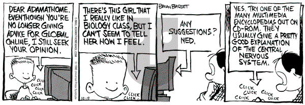 Adam@Home on Saturday October 19, 1996 Comic Strip