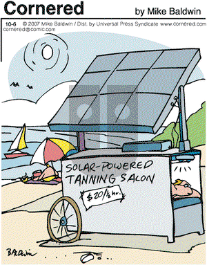 Cornered on Saturday October 6, 2007 Comic Strip