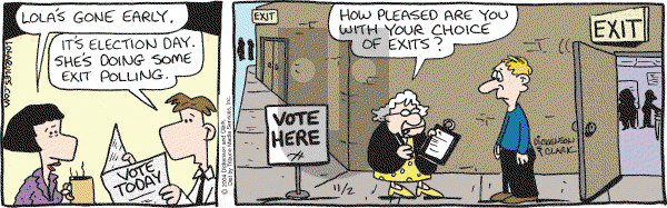 Lola on Tuesday November 2, 2004 Comic Strip