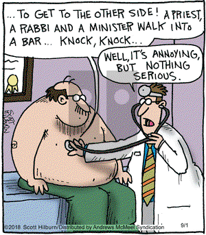 The Argyle Sweater on Saturday September 1, 2018 Comic Strip