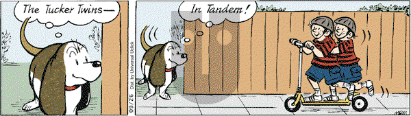 Fred Basset on Monday September 26, 2011 Comic Strip