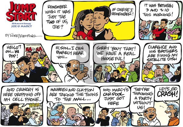 JumpStart on Sunday January 25, 2009 Comic Strip